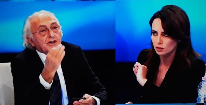 Përplasje e fortë në TV mes Grida Dumës dhe Frrok Çupit: Je hiç, këllirë,  llum… – Lapsi.al