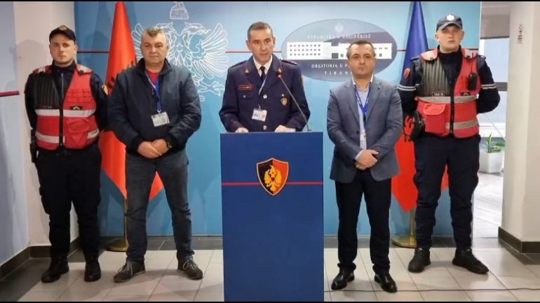 Drejtori i Drejtorisë Vendore të Policisë Tiranë Lorenc Panganika
