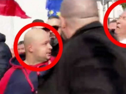 (VIDEO) Si u “shemb” Sali Berisha nga grushti në protestë