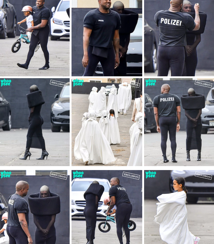 Kanye West, Bianca Censori. Photo Credit: Whoopsee.it