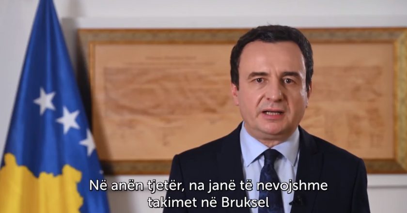 Albin Kurti mesazh në serbisht: Shteti ynë është shtëpia e të gjithëve (VIDEO)
