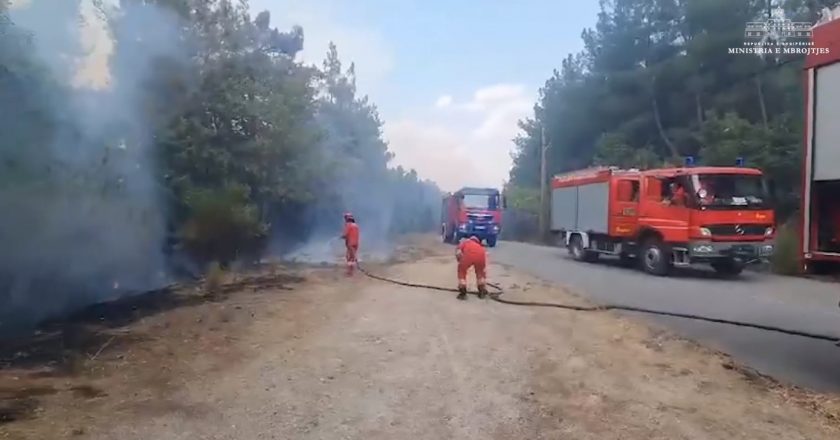 Zjarrfikësit shqiptarë në Greqi, Rama: Maksimalisht të përkushtuar (VIDEO)