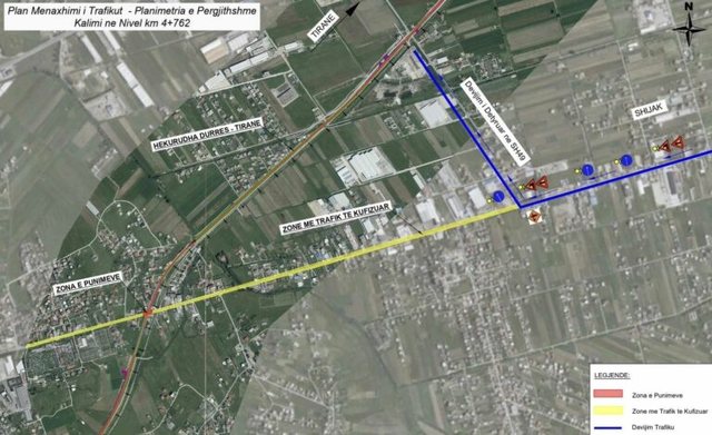 Linja hekurudhore Tiranë-Durrës, njoftohet bllokimi i rrugës