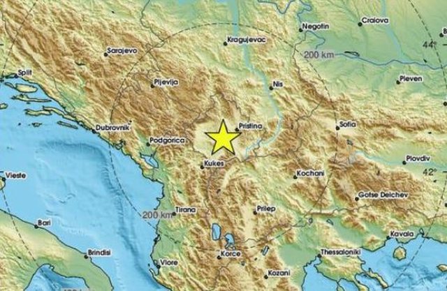 Tërmet në Kosovë
