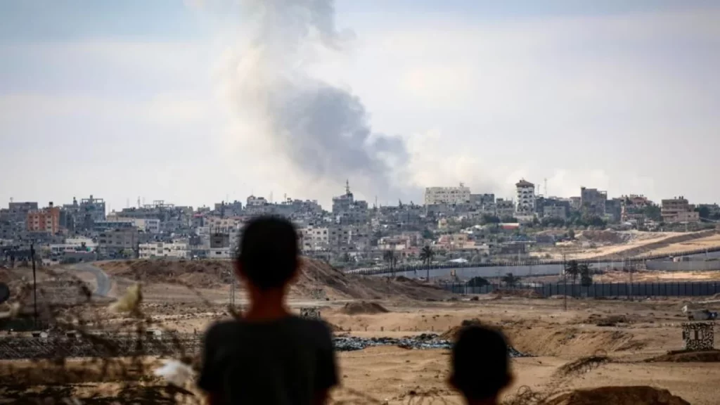 Rafah, Afro gjysmë milionë palestinezë janë zhvendosur për shkak të luftimeve në Rafah dhe veri të Gazës