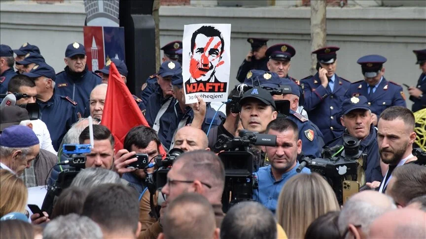 protesta para Bashkisë
